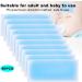 40 Cooling Gel Patches - Safe for Babies & Adults | Fever Reducer Headache Relief Sunstroke & Tiredness Aid - Buy Online on SooperMarket.com