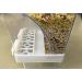 Hypeety Automatic Bird Feeder: No Mess Seed Food Container for Budgerigar, Canary, Cockatiel, Finch, Parakeet - Cage Accessories - Buy Online on SooperMarket.com