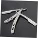 Cabilock 6 PCS Vintage Stainless Steel Razor Holder Set - Classic Shaver & Hairy Knife Stand for Men - Buy Online on SooperMarket.com