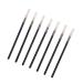 PLAFOPE 50pcs Disposable Eyeliner Brush Eye Liner Pens Eyebrow Liner Brushes Small Eyeliner Brush Black