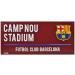 FC Barcelona Camp Nou Street Sign - One Size White | Official Merchandise for Fans - Buy Online on SooperMarket.com