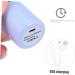 Baluue Moisturizer Travel Humidifiers Facial Sprayer Small Mister Humidifier Blue Plastic Material 10.80X3.80X3.80CM - Buy Online on SooperMarket.com