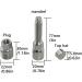 ZRM&E Carbon Steel Crank Remover | Bike Crank Puller Tool - Bicycle Crankset Arm Puller & Accessories - Buy Online on SooperMarket.com
