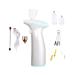 Handheld Paint Sprayer Mini Personal Airbrush Compressor Kit Cordless Portable Multi-Functional Foundation Make Up Craft Barber Salon Set
