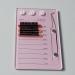 Acrylic Eyelash Extension Organizer | Pink False Eyelash Tray with Scale - Buy Online on SooperMarket.com