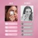 MRNHA White YJ02 Eyelashes Curls Portable Small Electric Heated Eyelash Curler Long Lasting Electric Heated Comb Makeup Tool - Buy Online on SooperMarket.com