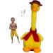 Dariicha Talking Dancing Duck Toy - Repeat what you say, Sing, and Dance - Ideal Christmas Decoration and Kids' Toy with Red Bandana - Buy Online on SooperMarket.com