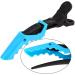 Hairdressing Clip For Women Plastic Clamp Hair Styling Non Slip Clips Grip Accessory (10 pcs-Blue) - Buy Online on SooperMarket.com
