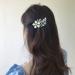 inSowni 4 Pack Luxury Glitter Butterfly Metal French Barrettes for Women Girls - Sparkly Jeweled Gems Crystals Rhinestones Hair Clips (4PCS S3) - Buy Online on SooperMarket.com