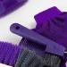 PFIFF 100576 Children's Grooming Box - 6-Piece Horse Care Kit Purple | International Shipping Available - Buy Online on SooperMarket.com