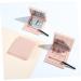 HAPINARY 2pcs Empty Eye Shadow Pallet Makeup Pallette Makeup Highlighter Empty Eyeshadow Dish - Buy Online on SooperMarket.com