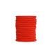 12 PCS Elastic Hair Bands 3mm Elastic Hair Ties Ponytail Holders Bulk Hair Ties No Metal Gentle Elastics for Women Men Girls Kids (Red)