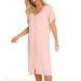 Jecarden Women's Maternity Nightgown - Short Sleeve Hospital Childbirth Sleepwear - Buy Online on SooperMarket.com