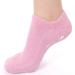 minkissy 2 Pairs Moisturizing Heel Socks Spa Gel Socks Features Socks for Women Women s Socks Gel Socks for Moisturizing Womens Socks Silicone Socks Moisture Socks Lotion Essential Oil Miss