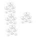 Cabilock Hemisphere Cake Pan 24 Pcs DIY Baking Mold DIY Chocolate Molds Dessert Making Mold Fine Bath Ball Aluminum Alloy