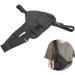 1PC Radio Chest Bag Walkie Talkie Holder Vest Men Waist Front Bag for Camping Hiking Black - Buy Online on SooperMarket.com