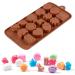 IMIKEYA 3pcs 15 Candy Molds Cooking Molds Silicone Baking Molds Cartoon Animal Mold Chocolate Cookie Silicone Molds Silicone Candy Mold Non-Stick Mold Silicone Bakeware Cake mediumx3pcs Coffeex3pcs - Buy Online on SooperMarket.com