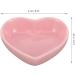 POPETPOP pet bowl food guinea pig hamster feeder chinchilla bowl hamster saucer kitten bowls heart shaped hamster water bowl hamster supplies small cat bowl chipmunk squirrel ceramics 8x7cm Pink - Buy Online on SooperMarket.com