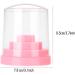 Nail Drill Holder Plastic 48 Holes Display Organizer Box Pink Blue Orange White for Salon (Pink) - Buy Online on SooperMarket.com