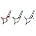 netproshop knotted halter horse halter Bordeaux blue green size Mini Shetty to XL Full size: Cob color: Bordeaux Cob Bordeaux