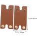 Plafope Leather Razor Storage Case - 2-Piece Protective Shell for Smooth Razor | Durable Brown 8.5x4.5cm - Buy Online on SooperMarket.com