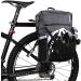 Rhinowalk Waterproof Bike Pannier Backpack - Gray | Convertible 2-in-1 Saddle Bag & Shoulder Bag | Professional Cycling Accessories - Buy Online on SooperMarket.com