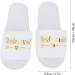 Buy Alvinlite Disposable House Shoes - 5 Pairs of Bulk Slippers for Hotels Weddings & Parties - Comfortable & Stylish Footwear - Buy Online on SooperMarket.com