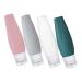 1 Set Bottle Small Silicone Bottles Silicone Squeeze Bottles Multi-function Lotion Bottles Small Cosmetic Bottles Leakproof Travel Bottles Travel Supplies Sub Bottles