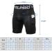 Lixada Men's Performance Sports Baselayer Shorts - Cool Dry Tights for Active Workouts - Large Black & Black Camouflage & Green Camouflage - Buy Online on SooperMarket.com