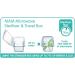 Bite and Relax Teether with Clip - Blue | Promotes Dental Hygiene | Soothes Painful Gums | 4+ Months - Buy Online on SooperMarket.com