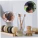 Buy Dilisen Extra Small Hair Knot Manufacturers for Kids | 6 PCs Chignon Hair Donut Sock Bun Shape Mini Dark Brown Donut Shaper for Short & Thin Hair - 2.4 Inches - Buy Online on SooperMarket.com