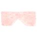 Jade Stone Eye Mask for Relaxation and AntiAging | Cooling Eye Mask for Soothing Eyes | Jade Eye Mask for Facial Massage (Rose Quartz)
