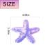 Sequin Starfish Hair Clips - Purple Glitter Hair Pins for Women and Girls (4PCS) - Buy Online on SooperMarket.com