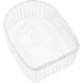 Acrylic Soften Dead Skin Clean Nail Manicure Wash Soaker Tray Nail Art Hand Wash Remover Soak Bowl Hand Soaking Bowl for Beauty Salon (Transparent) - Buy Online on SooperMarket.com