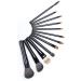 DFHBFG 12-Piece Makeup Brush Set - Premium Foundation Brushes for Flawless Application | International Shipping Available - Buy Online on SooperMarket.com