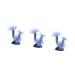 BCOATH 3 Pcs Resin Soft Coral Artificial Plants Resin Coral Underwater Landscaping Decor Imitation Coral 5X8CMx3pcs As Shownx3pcs