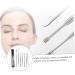 KALLORY 2 Sets 7pcs Stainless Steel Ear Cleaning Tool Set - Ear Care Nursing Spring Tool for Gentle Ear Cleaning - Cosmetic Silver - Pack of 2 - Buy Online on SooperMarket.com