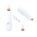 PARENCE. - Electric Blackhead Vacuum Cleaner with 3 Replaceable Tips - Blackhead Extractor Suction Impurities Cleans Pores Eliminates Scalloped Epidermis