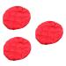 Angoily 3pcs Thermal Heated Red Steamer for Heat Micro Durable Styling Size 1x3pcs Redx3pcs
