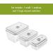 ZWILLING Fresh 3-Pc Glass Food Storage Containers - Meal Prep Assorted Sizes - Buy Online on SooperMarket.com