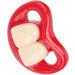 Mouth Pacifier Funny Soft Silica Gel Laughing Red Lip Pacifier for Babies Kids - Two Teeth Soother Accessory - Buy Online on SooperMarket.com