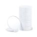 Getinbulk Compact Mirror Bulk  Round Makeup Mirror for Purse  Set of 24 (White) 24 Pcs - White