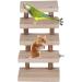 NganSuRong Wooden Hamster Parrot Bird Cage Toy | 5-Layer Climbing Swing & Training Tool - Buy Online on SooperMarket.com