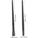 Baluue 80 Pcs Eyeliner Brush Makeup Brush Eye Makeup Tool Eye Brush for Eyeliner Black Artificial Fiber 14.50X0.90X0.70CMx5pcs Blackx5pcs - Buy Online on SooperMarket.com