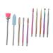 minkissy 1 Set Nail Polisher Nail Tools for Nail Art Nail Art Tool Cleaning Gel Mandrel Nail Bit Nail Drill Heads Manicure Tools Nail Polish Kit Manicure Tool Accessory Accessories Alloy