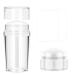 Angnya 2 pieces nail art Stamper Schaber Set Nagel Stamp Transparent Clear French Nail Art Stamper with 2 scraper nail art stamping stamping for DIY creative nail art tools accessories 01