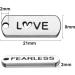Hicarer 80 Word Charms Pendants - Engraved Motivational Jewelry Accessories in Silver - Buy Online on SooperMarket.com