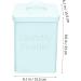 FOYTOKI 1 Set Washing Storage Bucket Laundry Dispenser Tide Laundry Bin Lotion Wrought Iron 1 count (Pack of 1) Sky-blue - Buy Online on SooperMarket.com