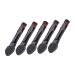 Beavorty 50pcs Bulk Black Suits Eye Shadow Applicator Make Eye Shadow Brush Set Cosmetic Miss Make up