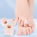 Gatuida Silicone Toe Separator + Bunion Corrector 2 Pairs - Thumb Splint Included | Overlapping Toe Relief | 3.6x3.5cm - Buy Online on SooperMarket.com